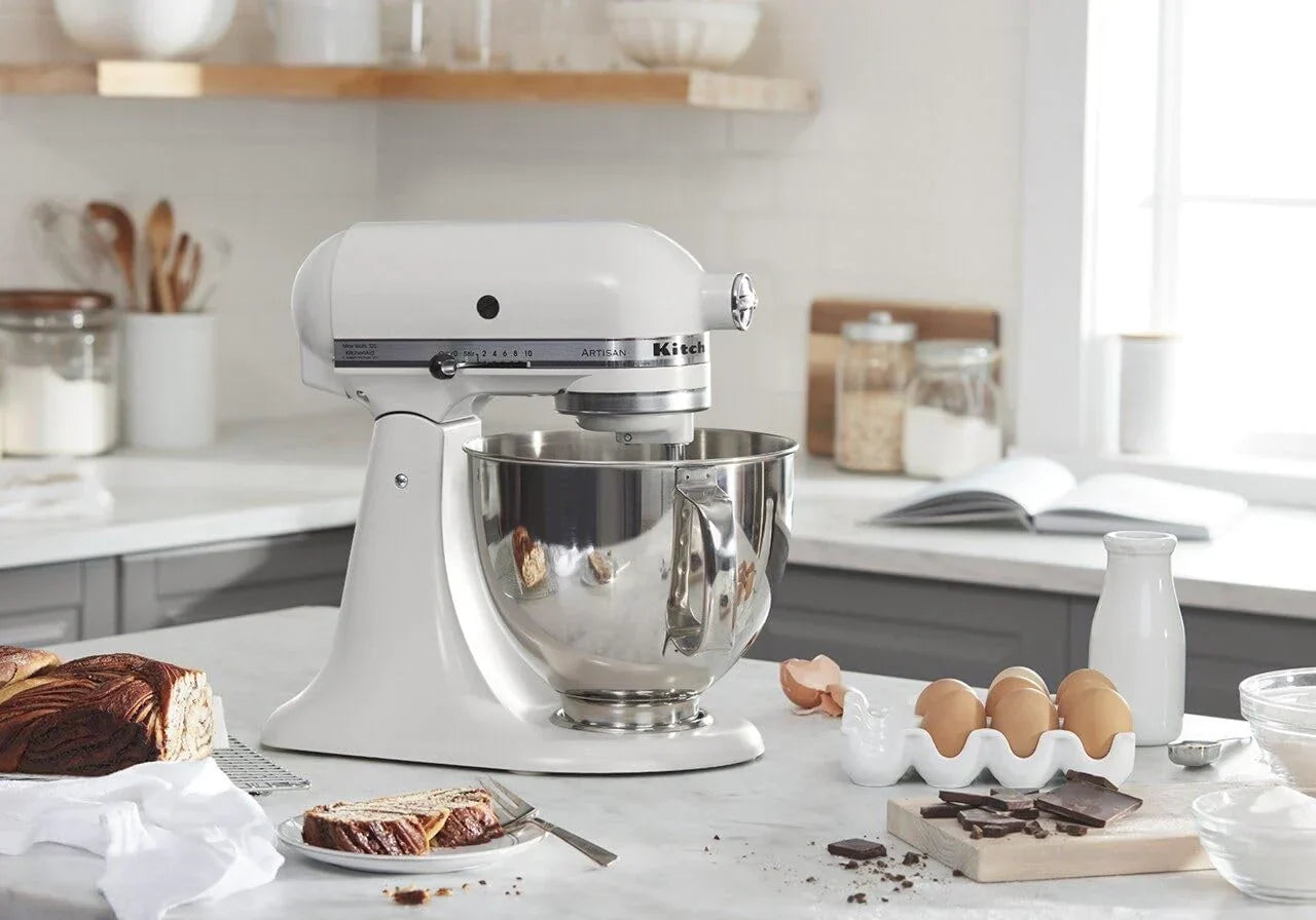 KitchenAid Artisan 5-Quart Tilt-Head Stand Mixer with Pour Flap