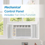 BLACK+DECKER Window Air Conditioner 5000 BTU Cools Up to 150 Square Feet AC Mechanical Controls
