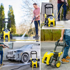 Kärcher Pressure Washer K1700 3 nozzles detergent box