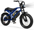 Qlife Electric Bike for Adults/Teens Spark-1500W Peak Motor 20" Fat Tires 28MPH(Unlock to 35MPH) Dirt Bike