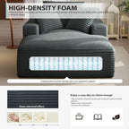 50-inch indoor recliner, oversized corduroy upholstered boneless sofa bed, deep sleeper sofa reading chair, cloud sofa, living room sofa