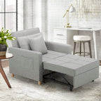 ?? 40 Inch 3-in-1 Convertible Chair Bed,Sofa Bed.