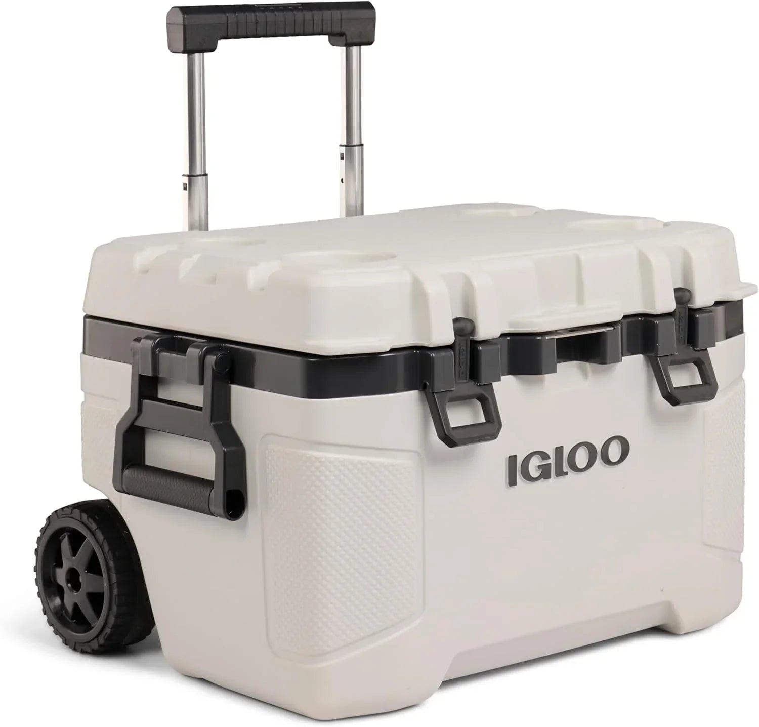 Igloo 52Qt Wheeled Cooler Insulated Hard Shell Ice Chest