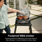 Ninja Woodfire Pro XL Outdoor Grill Smoker Thermometer 4-in-1 Master Grill BBQ Smoker Outdoor Air Fryer
