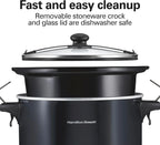 Slow Cooker Extra Large 10 Quart Stay or Go Portable With Lid Lock
