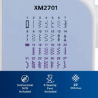 Brother XM2701 Sewing Machine Lightweight Full Featured 27 Stitches 6 Included Feet