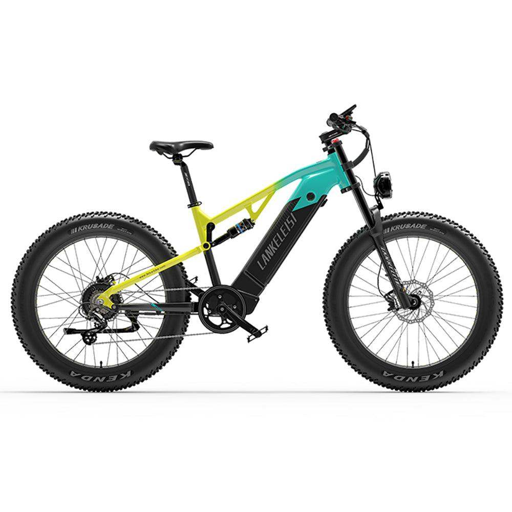 Lankeleisi RV800 Plus 750W Bafang Motor 26" Fat Bike Fully E-Mountainbike 20Ah