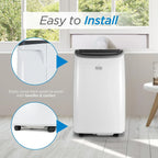 BLACK+DECKER 10,000 BTU Portable Air Conditioner for Rooms up to 450 Sq with Remote Control