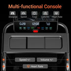 Home Treadmill 15% Incline Treadmill 3.0 hp Quiet Brushless Dual Cushion System
