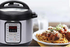 9-in-1 Multicooker, Pressure Cooker, Slow Cook, Rice Maker, Steamer, Sauté, Yogurt, Warmer & Sterilizer, Includes App With Over 800 Recipes, Stainless Steel, 6 Quarts