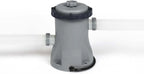 Steel Pro MAX 10 Foot x 30 Inch Round Metal Frame Above Ground Outdoor Backyard Swimming Pool Set with 330 GPH Filter Pump