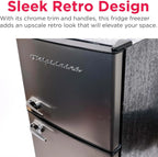 Frigidaire 2 Door Apartment Size Refrigerator Freezer Combo 7.5 cu ft Platinum Series Stainless