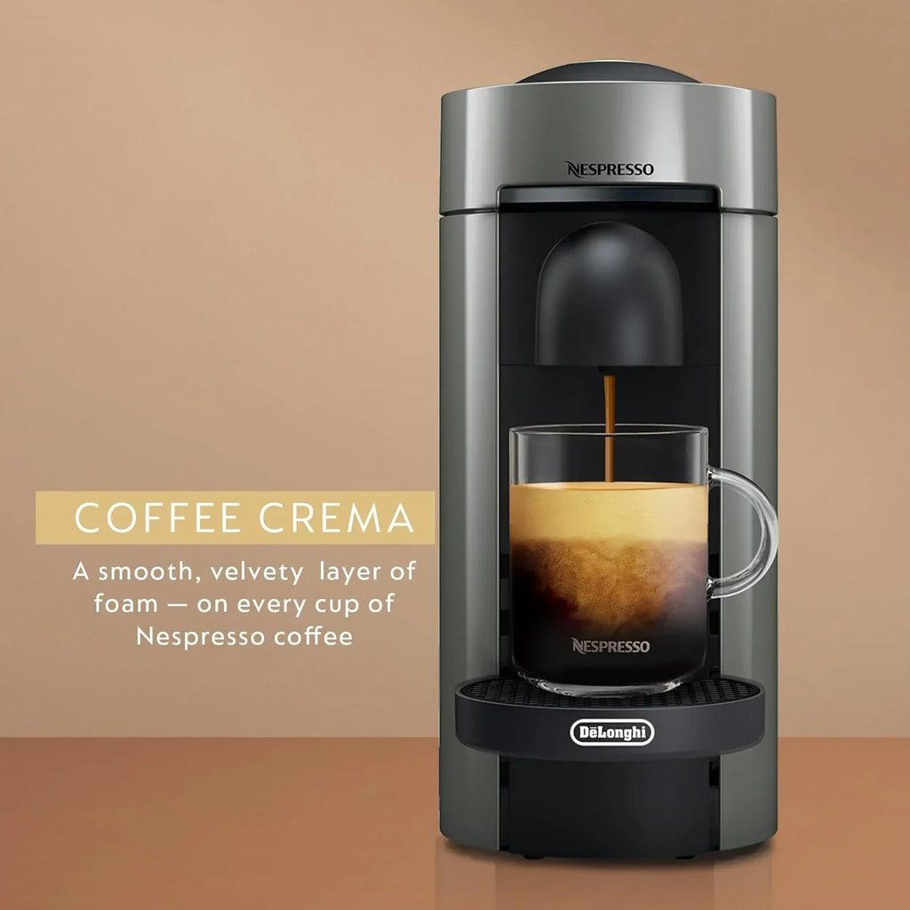 Nespresso Vertuo Plus Coffee and Espresso Maker by De'Longhi