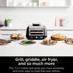 Ninja Foodi Smart XL 6-in-1 Indoor Grill with Air Fry Bake Roast Broil and Dehydrate