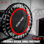 Kanchimi 40" 48" Folding Mini Fitness Indoor Exercise Workout Rebounder Trampoline