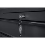 80 in. W 10-Drawer, Deep Combination Tool Chest and Rolling Cabinet Set in Matte Black (3-Piece)