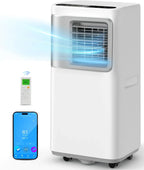 Portable-Air-Conditioners-16,000-Btu AC Unit 5 in 1 Wifi Smart Air Conditioner with APP Fan