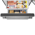 Hisense 17.2-cu ft Counter-depth Bottom-Freezer Refrigerator (Fingerprint Resistant Stainless Steel) ENERGY STAR