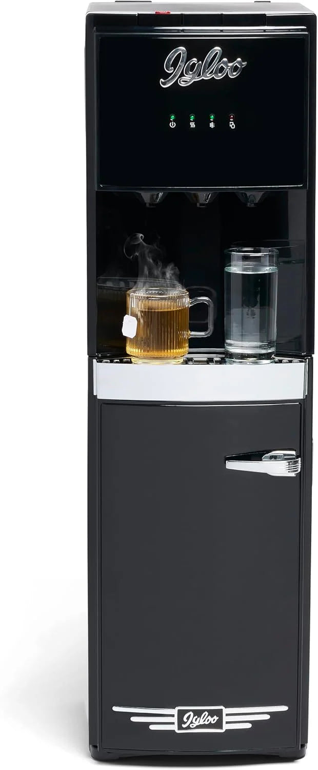 Igloo Bottom Loading Water Dispenser "Hot, Cold and Room Temperature Water Dispenser" White
