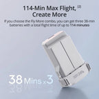 DJI Mini 3 Drones with Camera for Adults 4K 38 min Flight Time up to 32800 ft