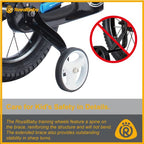 Royalbaby Kids Bike Freestyle BMX Bicycle with Training Wheels Kickstand