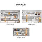 GEARWRENCH 1268 Piece Master Mechanics Tool Set in Premium Modular Foam Trays with GSX Mobile Tool Storage