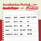 Harris Farms Nurture Right Egg Incubator for Hatching Chicks - Holds 22 Eggs