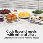 Slow Cooker Extra Large 10 Quart Stay or Go Portable With Lid Lock