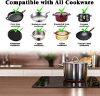 Karinear 30 Inch Electric Cooktop 4 Burners Built-in Ceramic Cooktop Radiant Electric Stove Top