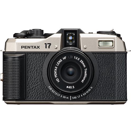 Pentax 17 Halbformat-Analogkamera Dark Silver