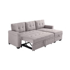 Gunnar 86&prime;&prime; Wide Reversible Sleeper Sofa &amp; Chaise
