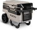 70Qt Wheeled Cooler Insulated Hard Shell Ice Chest