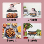 Ninja Crispi 4-in-1 Portable Glass Air Fryer Cooking System