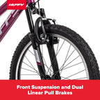 Huffy Stone Mountain Hardtail Mountain Bike for Boys/Girls/Men/Women 20"/24"/26" Sizes