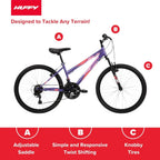 Huffy Stone Mountain Hardtail Mountain Bike for Boys/Girls/Men/Women 20"/24"/26" Sizes