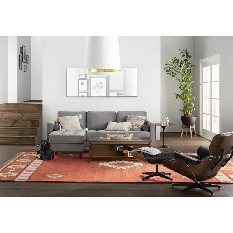 Lark 84&prime;&prime; Wide Reversible Sofa &amp; Chaise