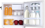 Frigidaire EFR176 Retro Compact Fridge with Chiller Mini Refrigerator Built-in Bottle Opener