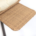 Yechen Indoor Outdoor Egg Hanging Chair with Stand, Patio Wicker Swing Egg Chair Indoor Swinging Chair Outdoor Hammock Egg Chair 350lbs Capacity for Patio Bedroom Balcony, Charcoal Grey (EG-001)