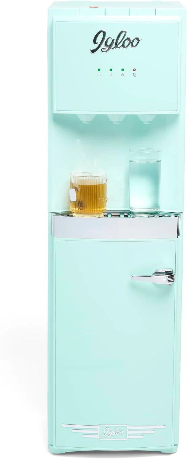 Igloo Bottom Loading Water Dispenser "Hot, Cold and Room Temperature Water Dispenser" White