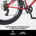 Mongoose Dolomite Fat Tire Mens Mountain Bike