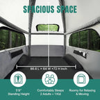 Truck Bed Tent 5.5ft-8ft Suitable for 2+1 People Family Inflatable Pickup Truck Tent