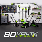 Greenworks PRO 20-Inch 80V Cordless Snow Thrower, 2.0 AH Battery Included 2600402