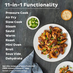 Instant Pot Duo 7-in-1 Electric Pressure Cooker, Slow Cooker, Rice Cooker, Steamer, Sauté Pan, Yogurt Maker, Warmer, and Sterilizer