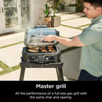 Ninja Woodfire Pro XL Outdoor Grill Smoker Thermometer 4-in-1 Master Grill BBQ Smoker Outdoor Air Fryer