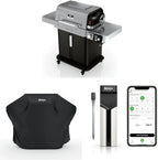 Ninja FlexFlame Grill and Smoker Electric Propane Grill Roaster BBQ Grill 5-in-1 Cooking System