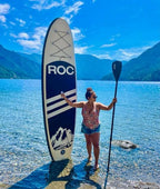 ROC inflatable stand-up paddle board SUP paddle board accessories Anti-slip comfortable deck