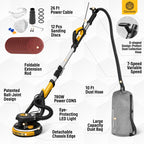Giovent?? Electric Drywall Sander with Vacuum for Popcorn Ceiling
