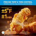 Midea Flexify French Door Toaster Oven Air Fryer Combo, 26.4 QT, Extra Large Air Fryer Countertop