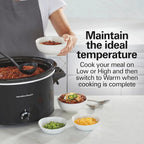 Slow Cooker Extra Large 10 Quart Stay or Go Portable With Lid Lock