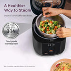 COSORI 10-Cup Rice Cooker with 24-Hour Heat Keeping and Non-Stick Ceramic Inner Pot, Steamer, Stir-fryer, and Slow Cooker